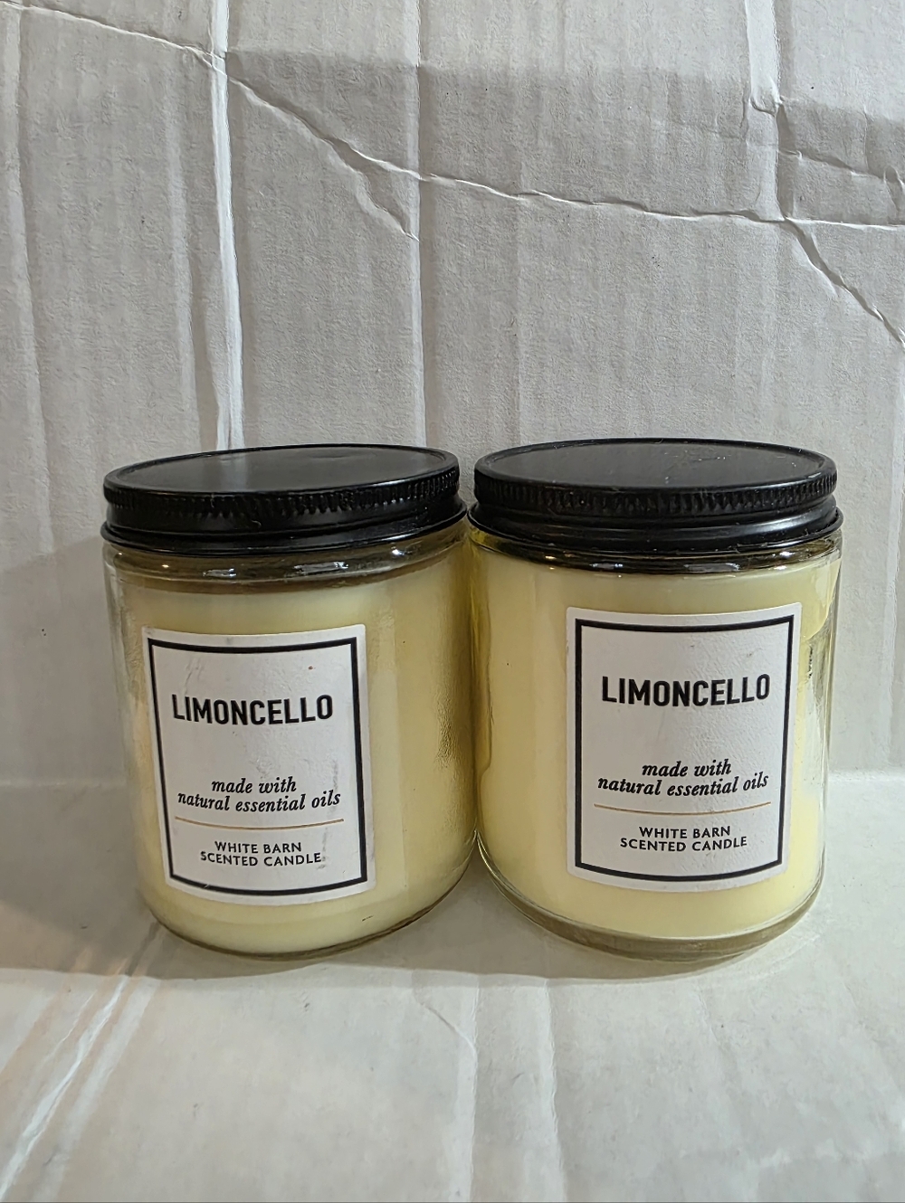 BATH AND BODY WORKS LIMONCELLO SINGLE WICK CANDLE X2
